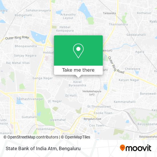 State Bank of India Atm map
