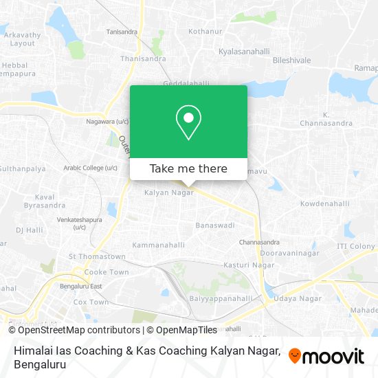 Himalai Ias Coaching & Kas Coaching Kalyan Nagar map