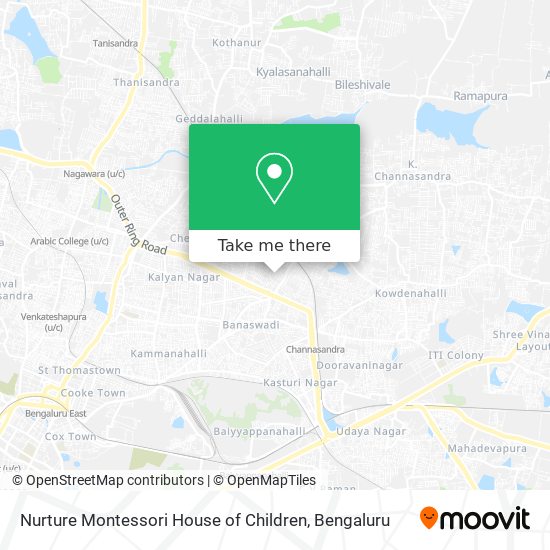 Nurture Montessori House of Children map