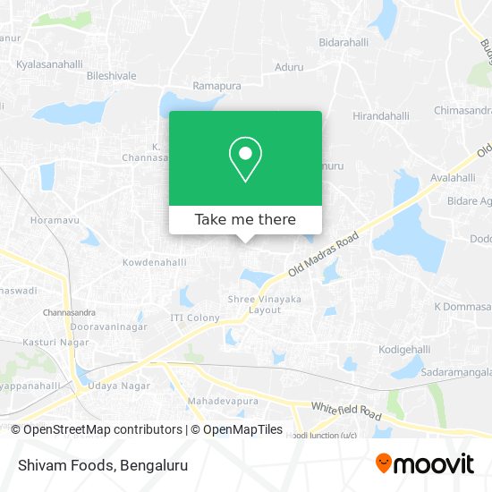 Shivam Foods map