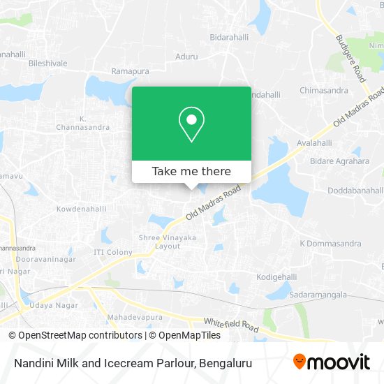 Nandini Milk and Icecream Parlour map