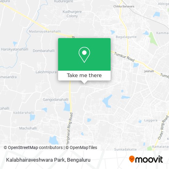 Kalabhairaveshwara Park map