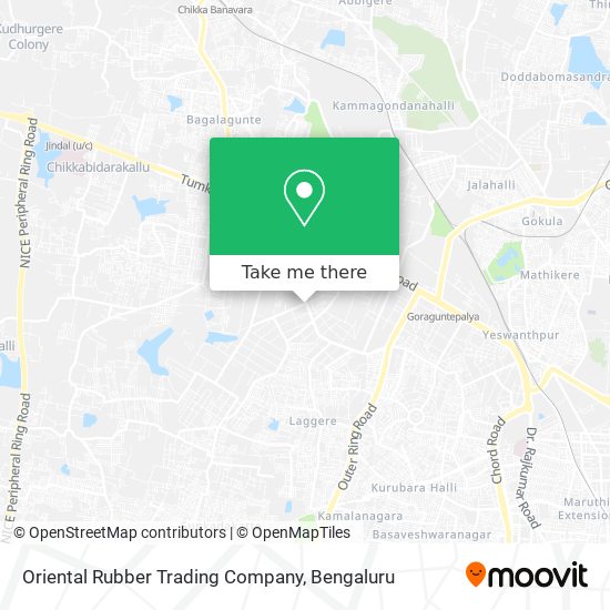 Oriental Rubber Trading Company map