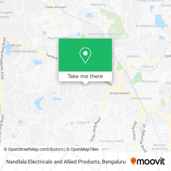 Nandlala Electricals and Allied Products map