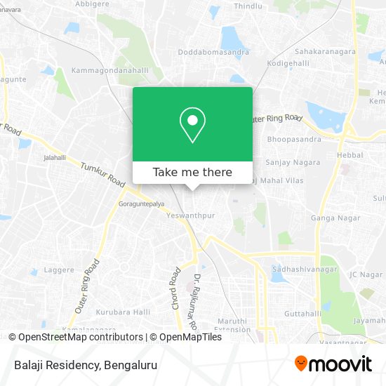 Balaji Residency map