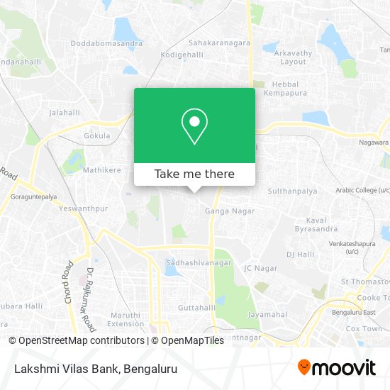 Lakshmi Vilas Bank map