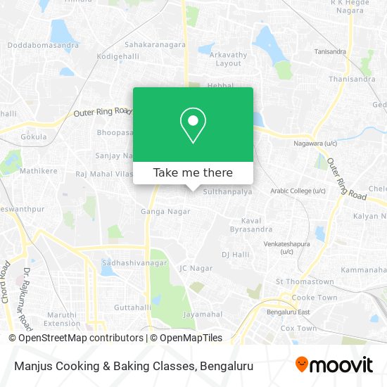 Manjus Cooking & Baking Classes map