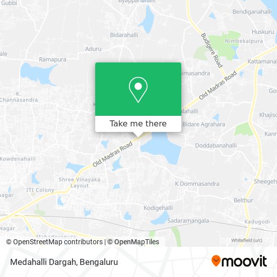 Medahalli Dargah map
