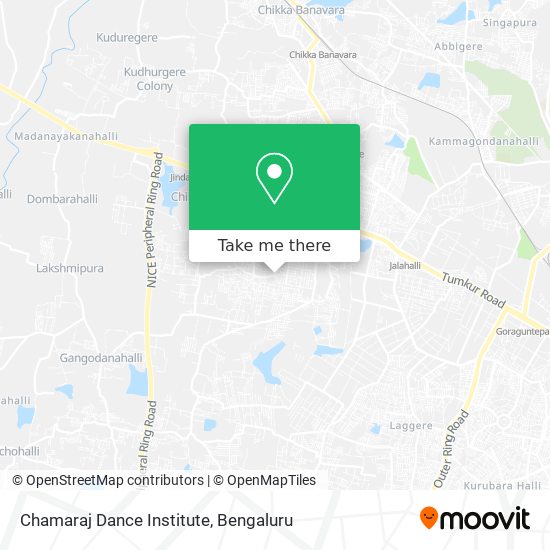 Chamaraj Dance Institute map