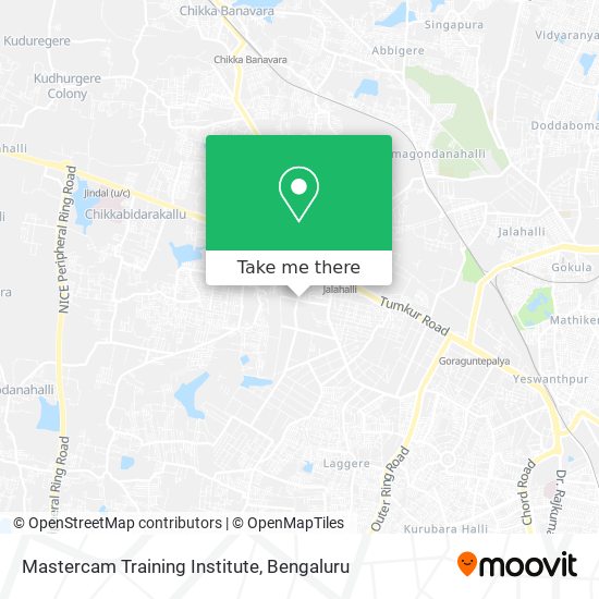 Mastercam Training Institute map