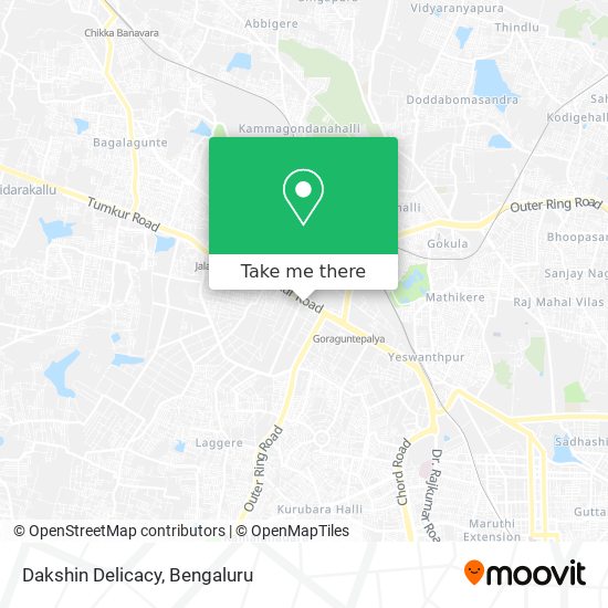 Dakshin Delicacy map