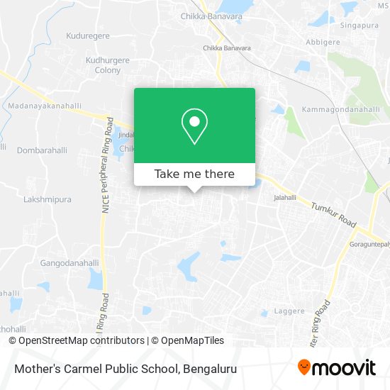 Mother's Carmel Public School map