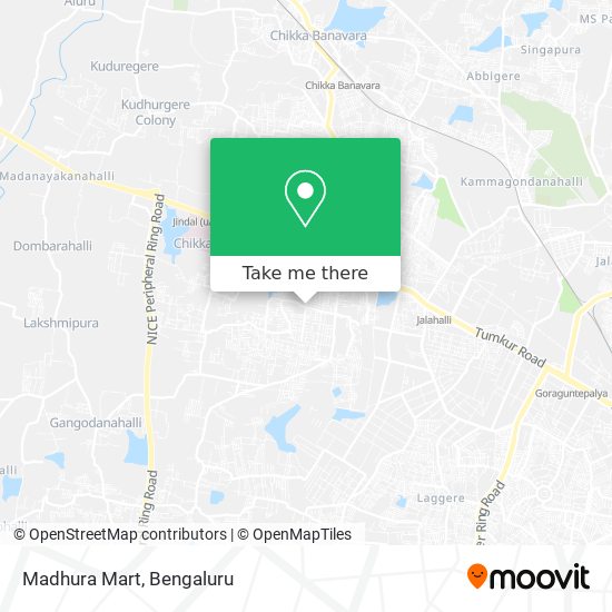 Madhura Mart map