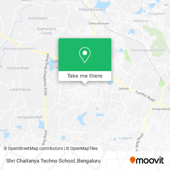 Shri Chaitanya Techno School map