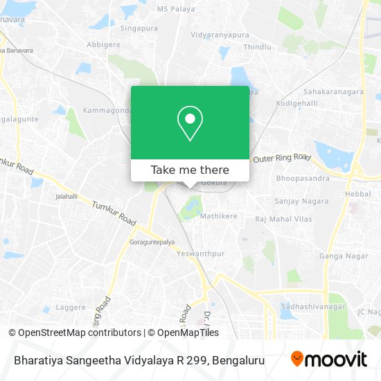 Bharatiya Sangeetha Vidyalaya R 299 map
