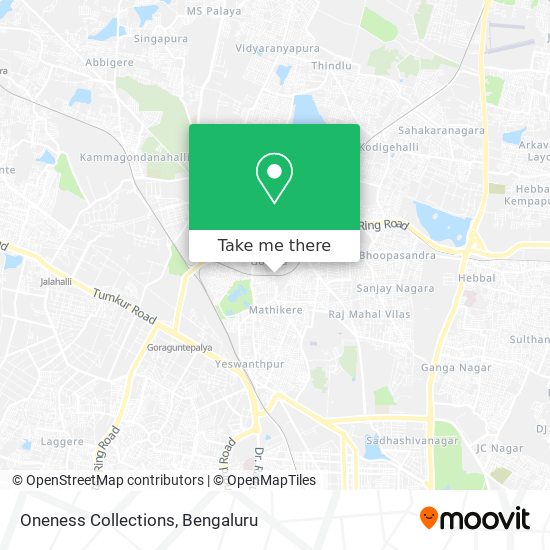 Oneness Collections map