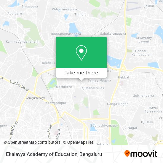 Ekalavya Academy of Education map