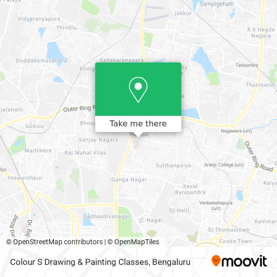 Colour S Drawing & Painting Classes map