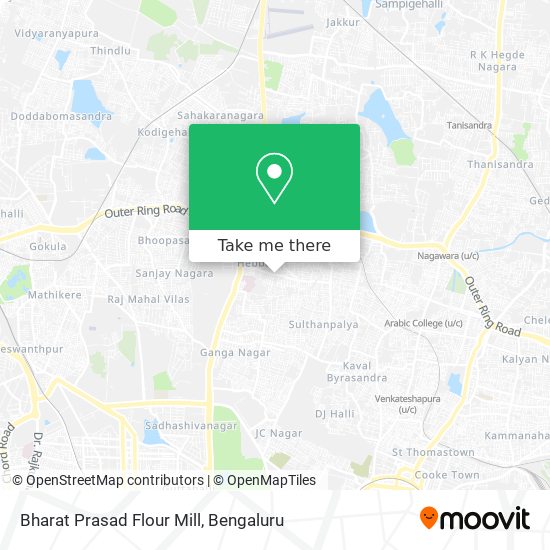 Bharat Prasad Flour Mill map