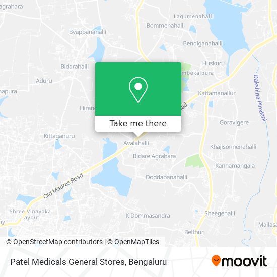 Patel Medicals General Stores map