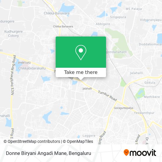 Donne Biryani Angadi Mane map