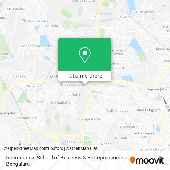 International School of Business & Entrepreneurship map