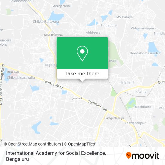 International Academy for Social Excellence map