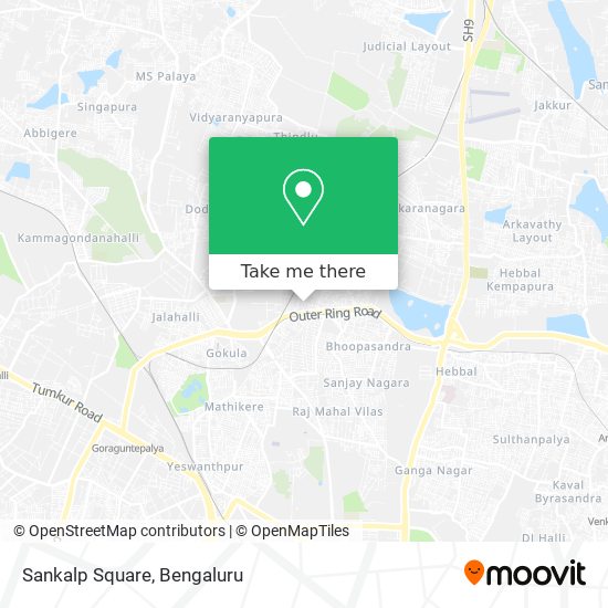 Sankalp Square map