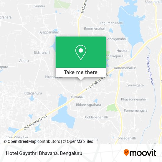 Hotel Gayathri Bhavana map