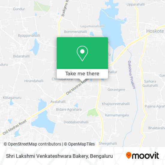 Shri Lakshmi Venkateshwara Bakery map