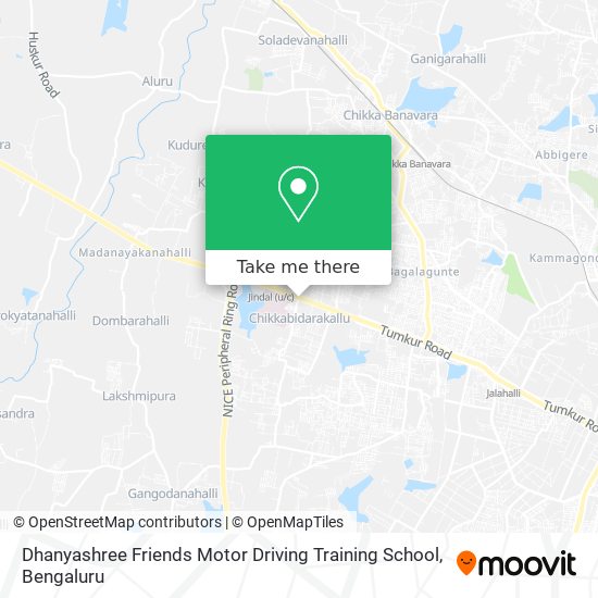 Dhanyashree Friends Motor Driving Training School map