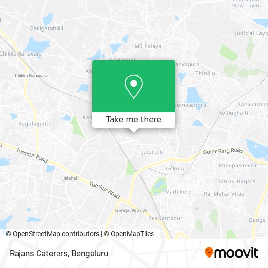 Rajans Caterers map