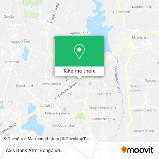 Axis Bank Atm map