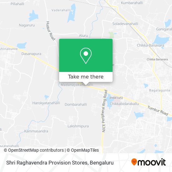 Shri Raghavendra Provision Stores map