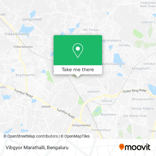 Vibgyor Marathalli map