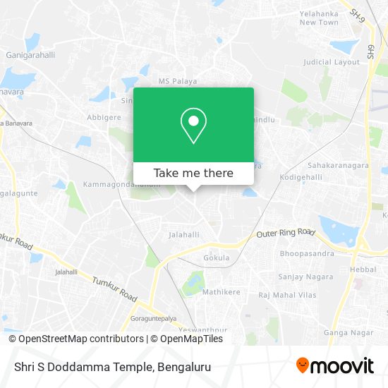 Shri S Doddamma Temple map