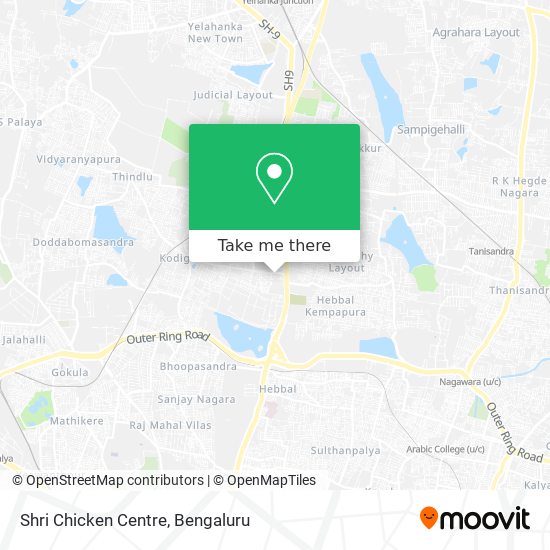 Shri Chicken Centre map