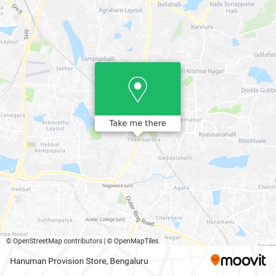 Hanuman Provision Store map