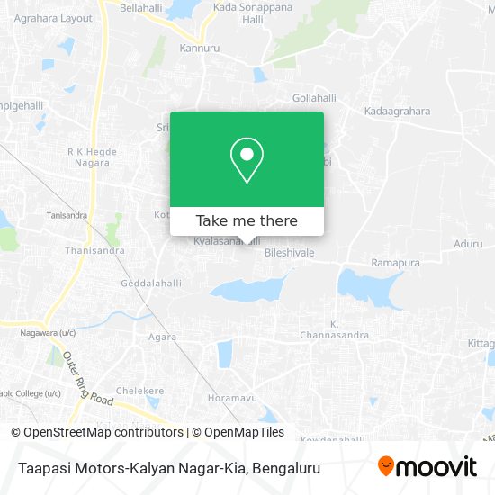 Taapasi Motors-Kalyan Nagar-Kia map