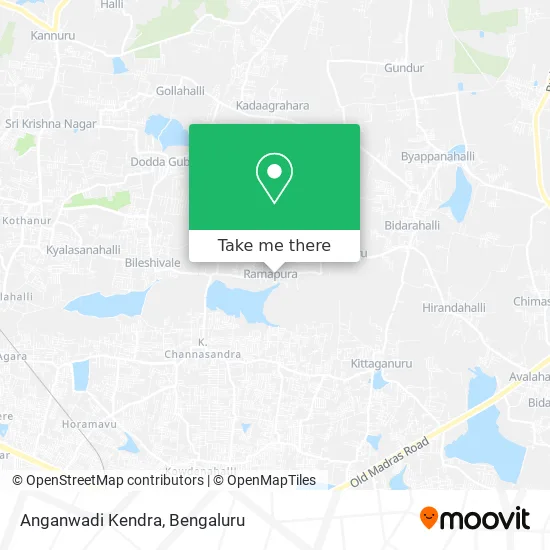 Anganwadi Kendra map