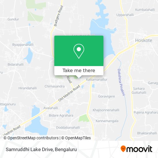 Samruddhi Lake Drive map
