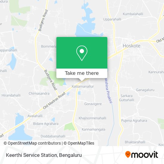 Keerthi Service Station map