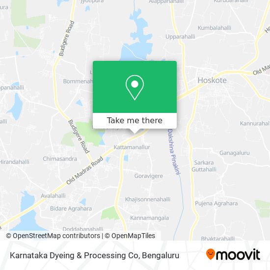 Karnataka Dyeing & Processing Co map