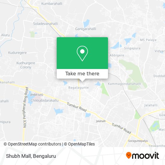 Shubh Mall map