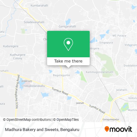 Madhura Bakery and Sweets map
