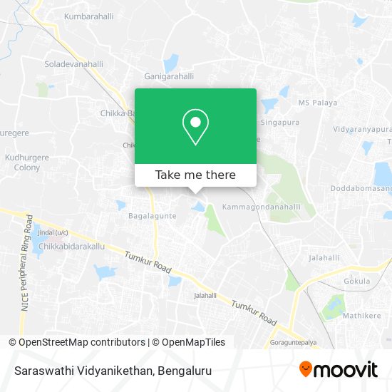 Saraswathi Vidyanikethan map
