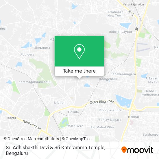 Sri Adhishakthi Devi & Sri Kateramma Temple map