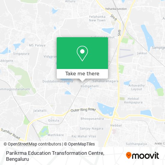 Parikrma Education Transformation Centre map