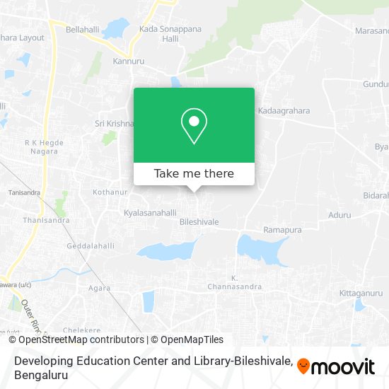 Developing Education Center and Library-Bileshivale map