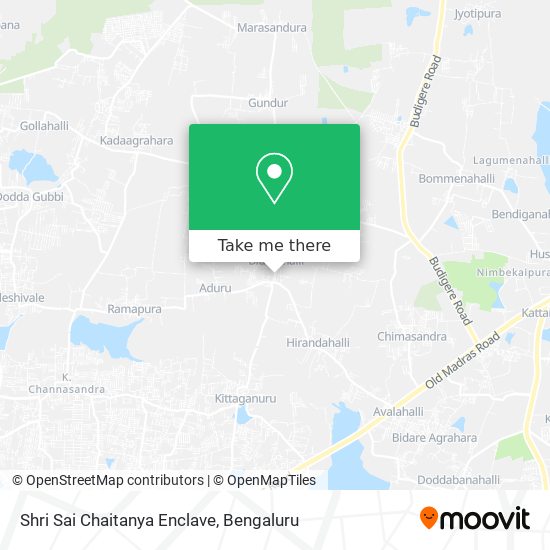Shri Sai Chaitanya Enclave map